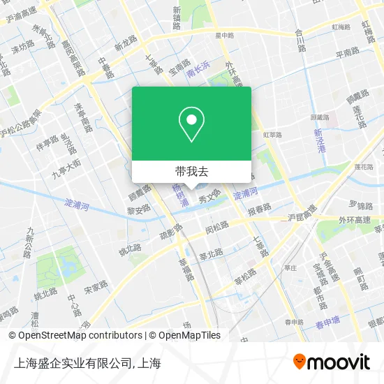 上海盛企实业有限公司地图
