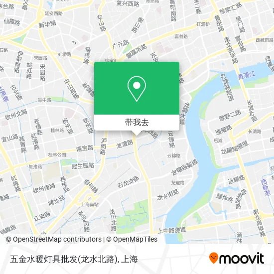 五金水暖灯具批发(龙水北路)地图