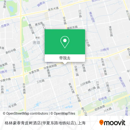 格林豪泰青皮树酒店(华夏东路地铁站店)地图