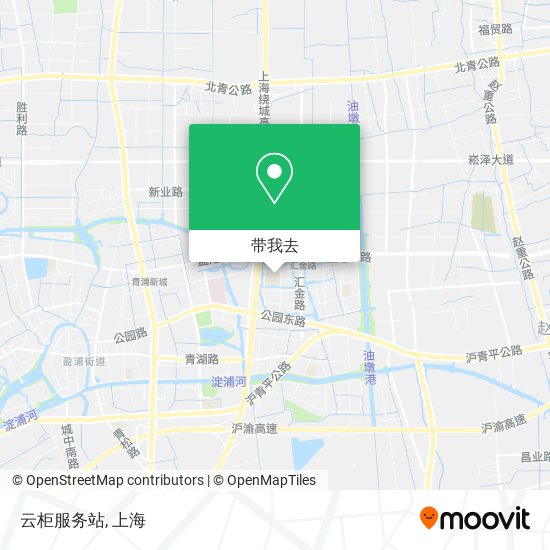 云柜服务站地图