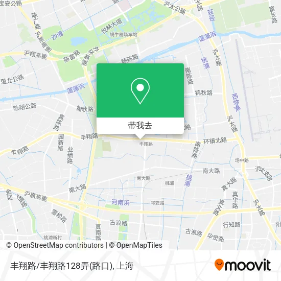 丰翔路/丰翔路128弄(路口)地图