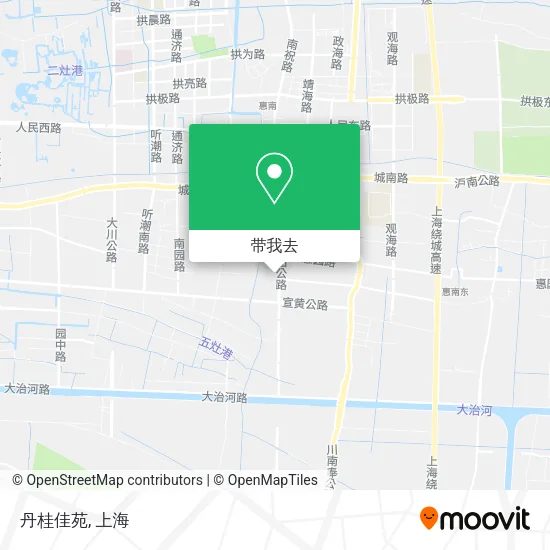 丹桂佳苑地图