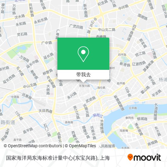 国家海洋局东海标准计量中心(东宝兴路)地图