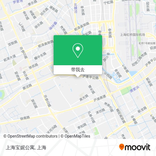 上海宝妮公寓地图