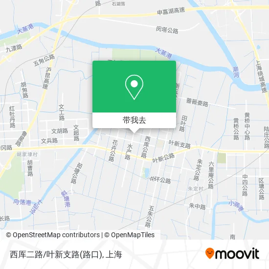 西厍二路/叶新支路(路口)地图