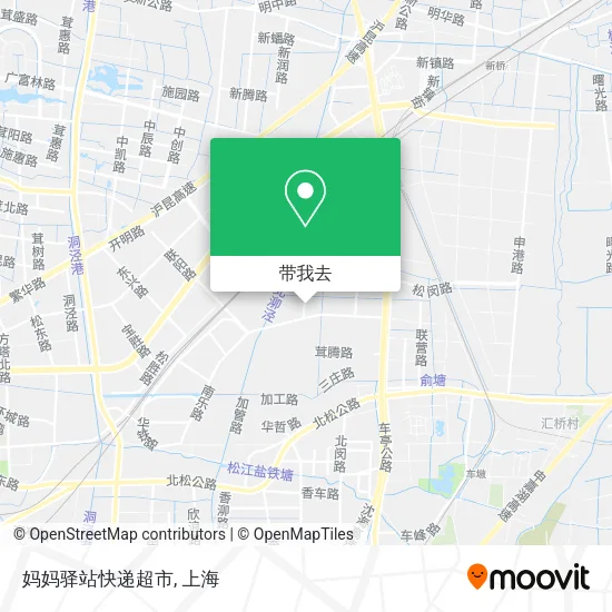 妈妈驿站快递超市地图