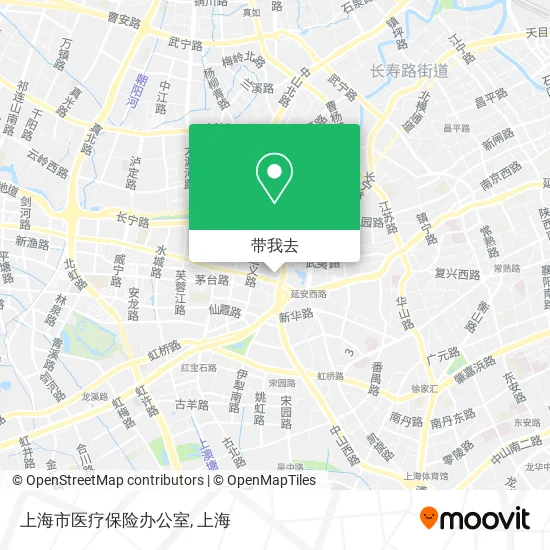 上海市医疗保险办公室地图