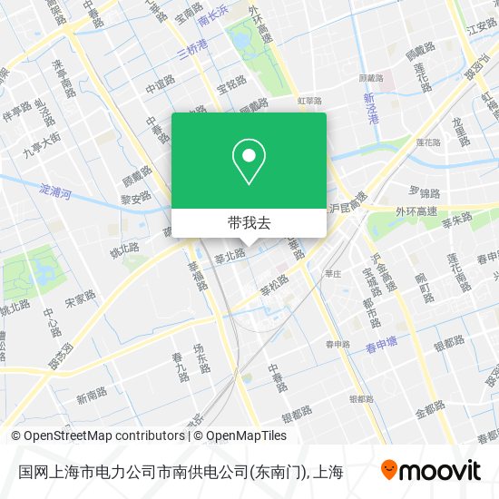 国网上海市电力公司市南供电公司(东南门)地图