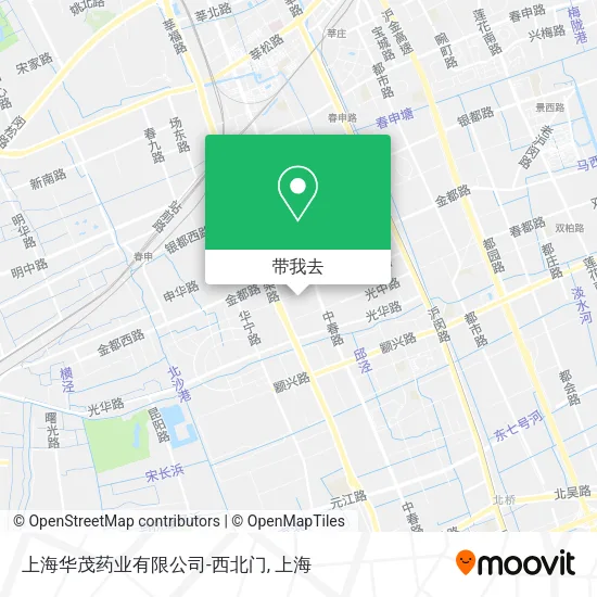 上海华茂药业有限公司-西北门地图