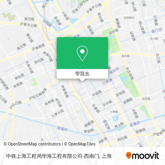 中铁上海工程局华海工程有限公司-西南门地图