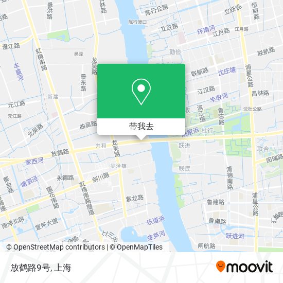 放鹤路9号地图