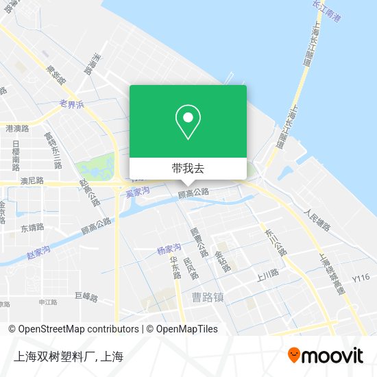 上海双树塑料厂地图