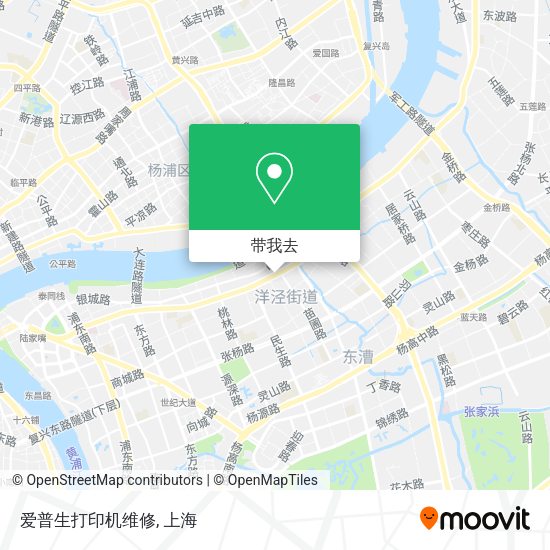 爱普生打印机维修地图