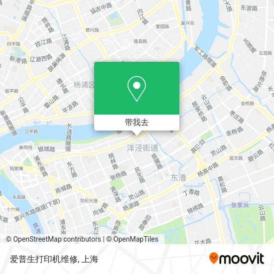 爱普生打印机维修地图