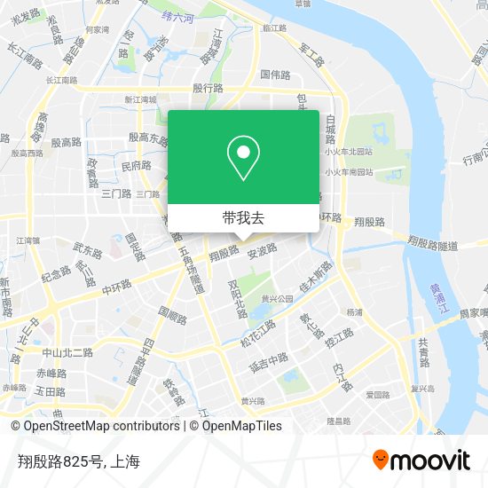 翔殷路825号地图