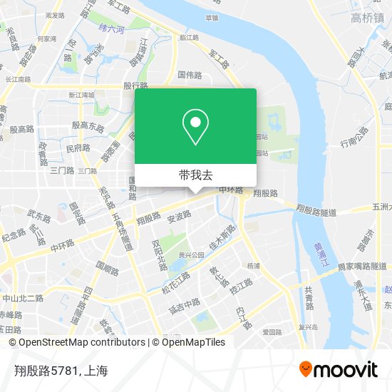 翔殷路5781地图