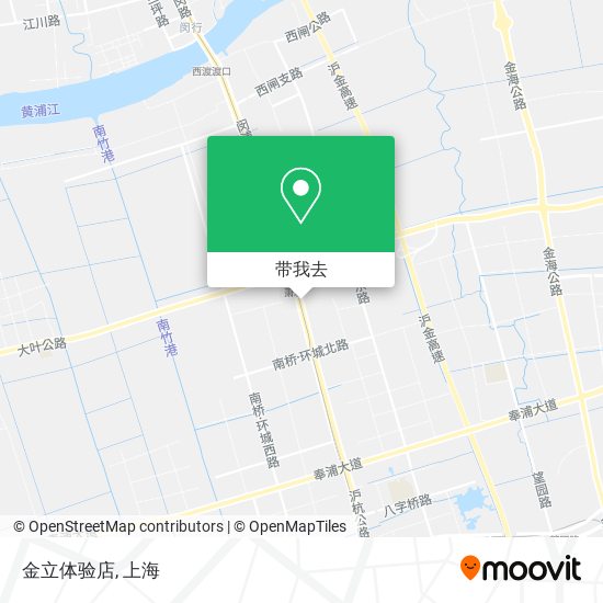 金立体验店地图