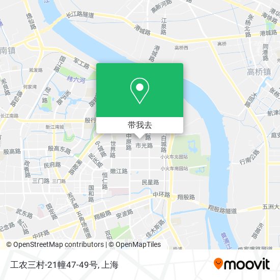 工农三村-21幢47-49号地图