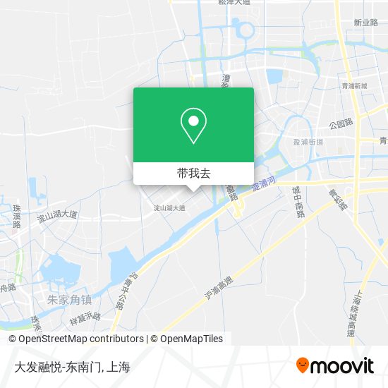 大发融悦-东南门地图