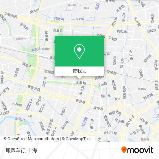 顺风车行地图