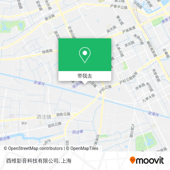 酉维影音科技有限公司地图