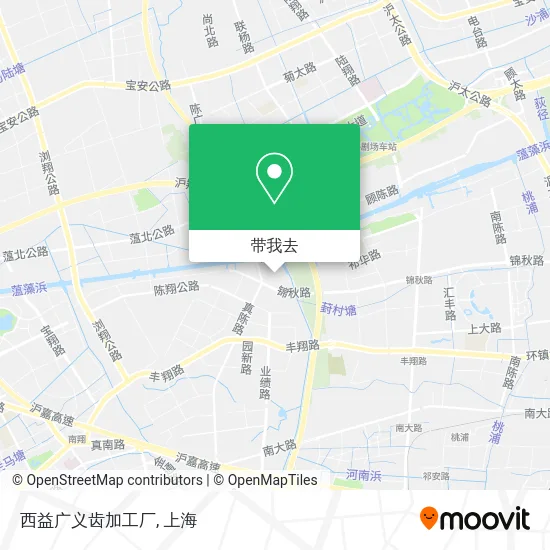 西益广义齿加工厂地图