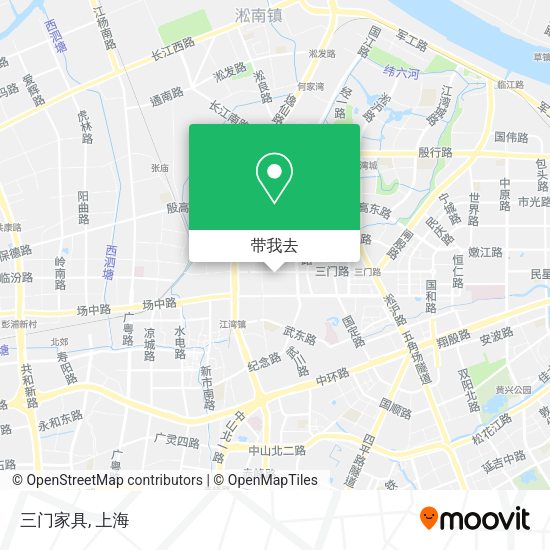 三门家具地图