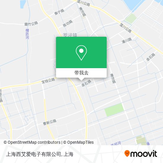 上海西艾爱电子有限公司地图