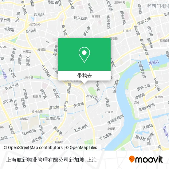 上海航新物业管理有限公司新加坡地图