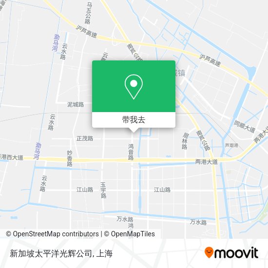新加坡太平洋光辉公司地图