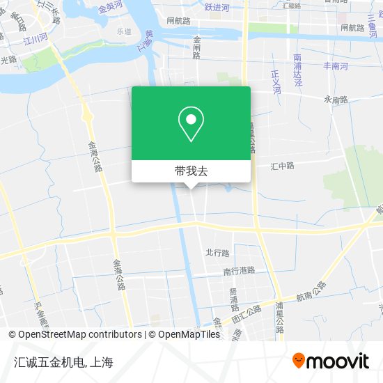 汇诚五金机电地图