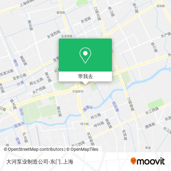 大河泵业制造公司-东门地图