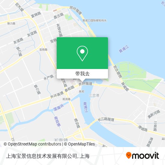 上海宝景信息技术发展有限公司地图