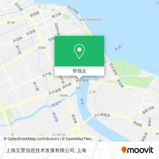 上海宝景信息技术发展有限公司地图
