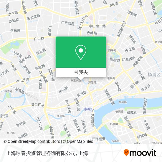 上海咏春投资管理咨询有限公司地图