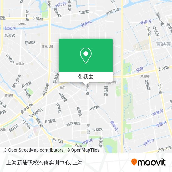 上海新陆职校汽修实训中心地图