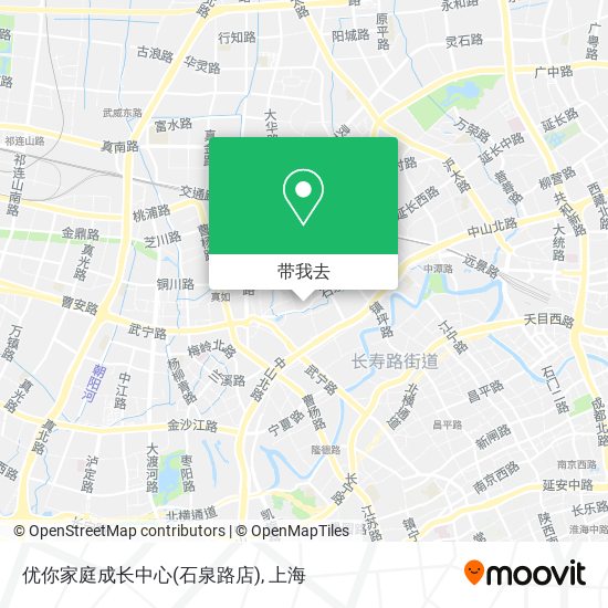 优你家庭成长中心(石泉路店)地图