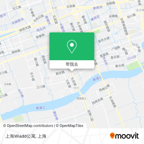 上海Wiadd公寓地图