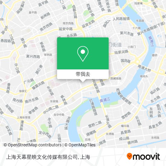 上海天幕星映文化传媒有限公司地图