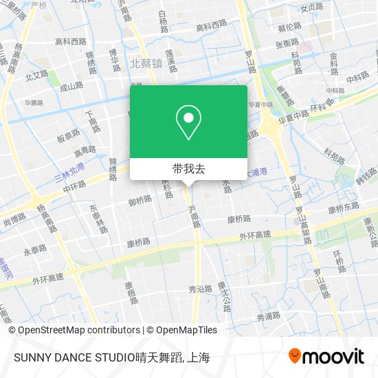 SUNNY DANCE STUDIO晴天舞蹈地图