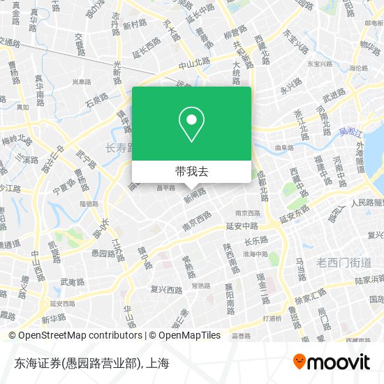 东海证券(愚园路营业部)地图