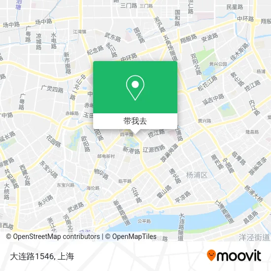 大连路1546地图