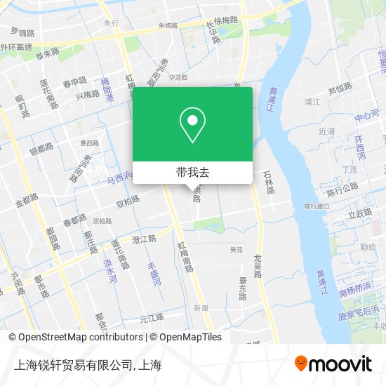 上海锐轩贸易有限公司地图