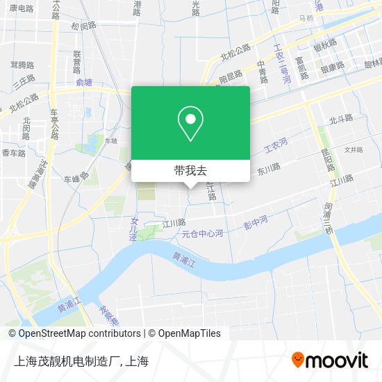上海茂靓机电制造厂地图