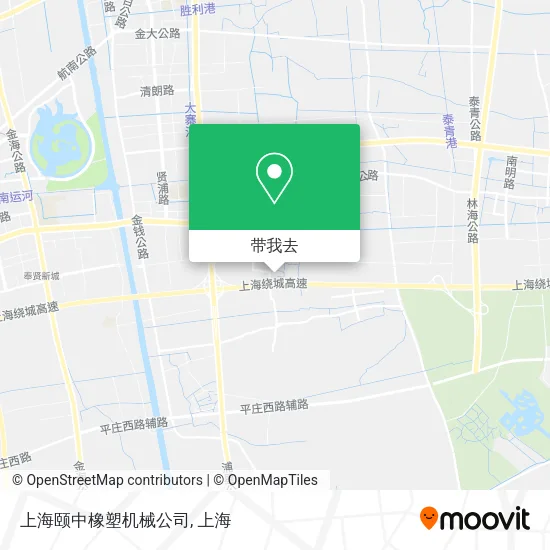上海颐中橡塑机械公司地图