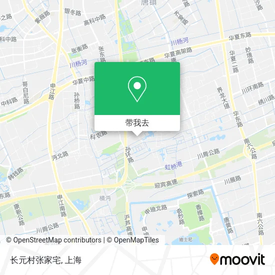 长元村张家宅地图