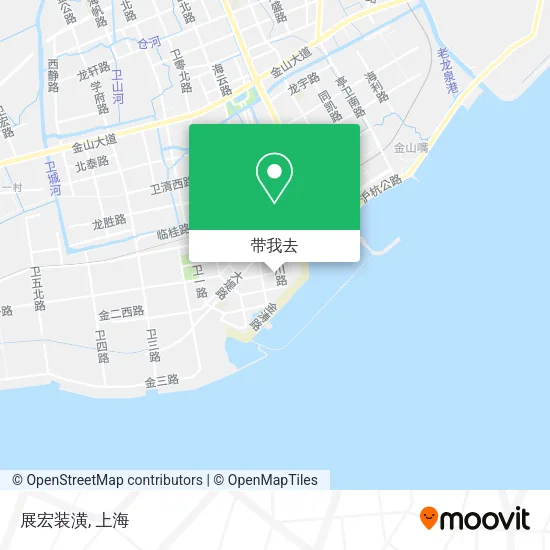 展宏装潢地图