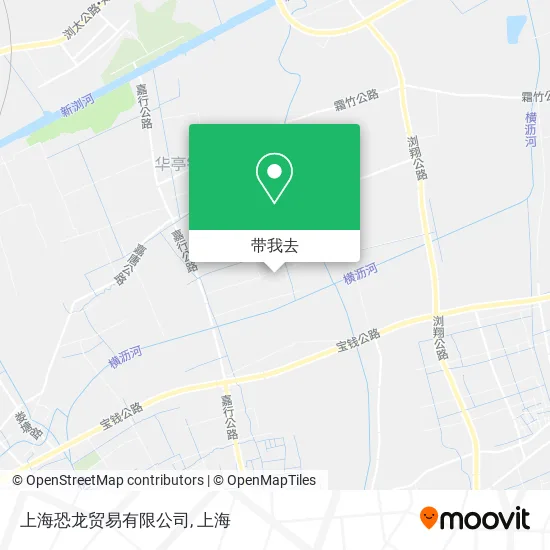 上海恐龙贸易有限公司地图