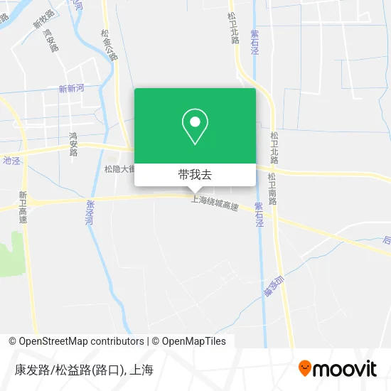 康发路/松益路(路口)地图
