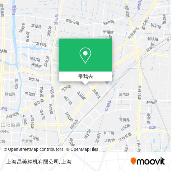 上海昌美精机有限公司地图
